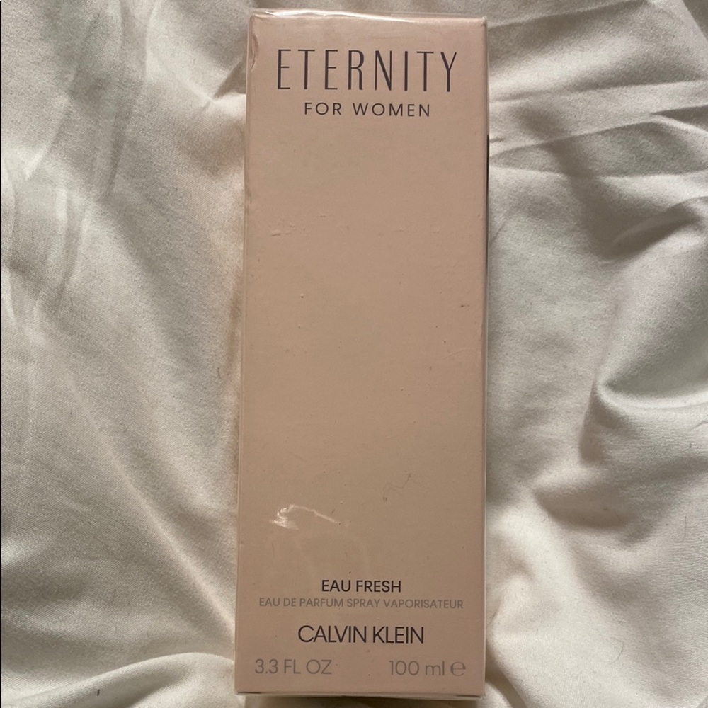 Calvin Klein Cream Perfume Box